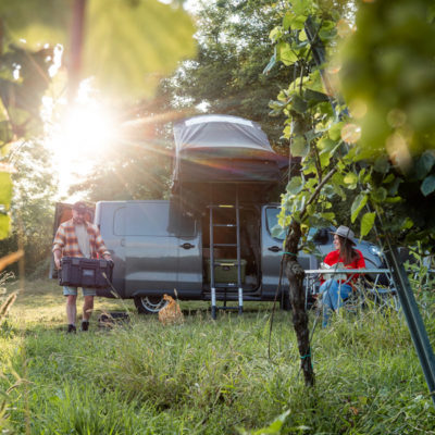 location tente de toit deux personnes vignes